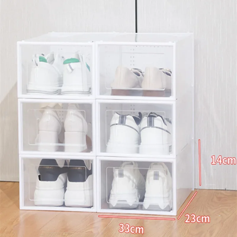 접이식 투명 플라스틱 수납함, 플립 커버 서랍, 두꺼운 - Sneaker Case 리뷰 및 가격